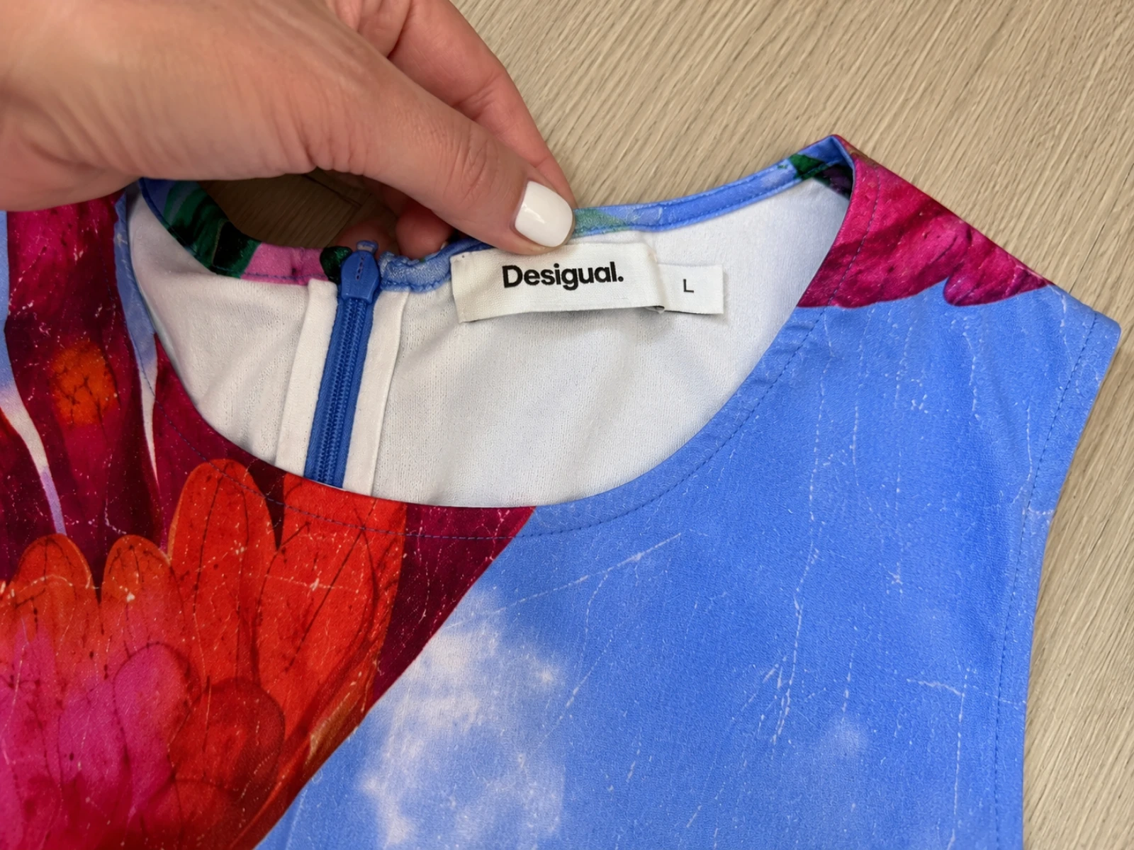 Desigual Pichi Tropical Loros Falda-Pantalão Tamanho G – photo 7